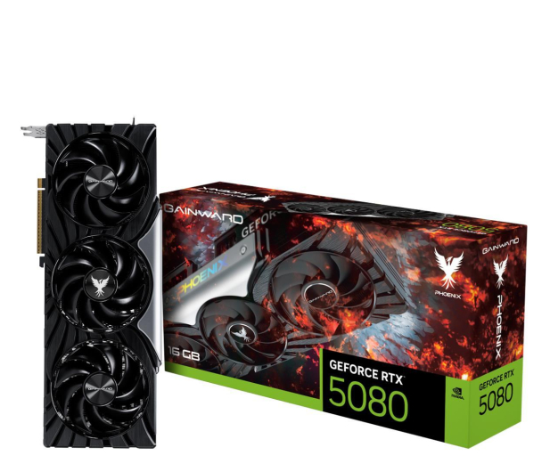 Gainward GeForce RTX 5080 Phoenix 16GB GDDR7 DLSS4 - 1309156 - zdjęcie